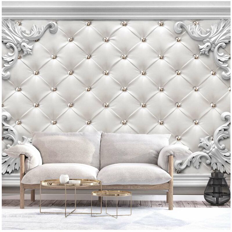 

Fotomural autoadhesivo - Quilted Leather Medidas 343X245