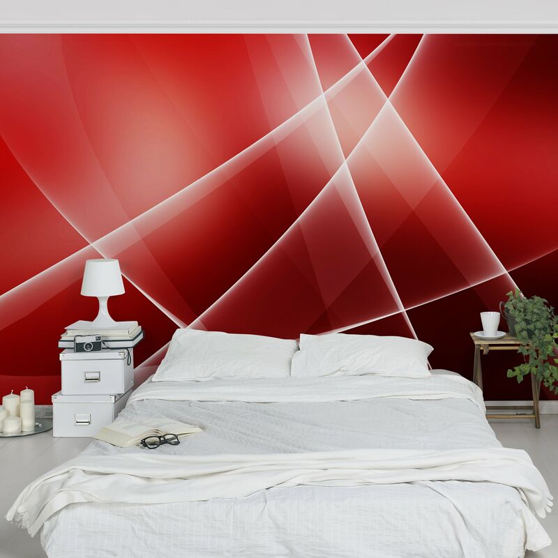 

Fotomural - Red Turbulency - Mural apaisado Dimensión LxA: 190cm x 288cm