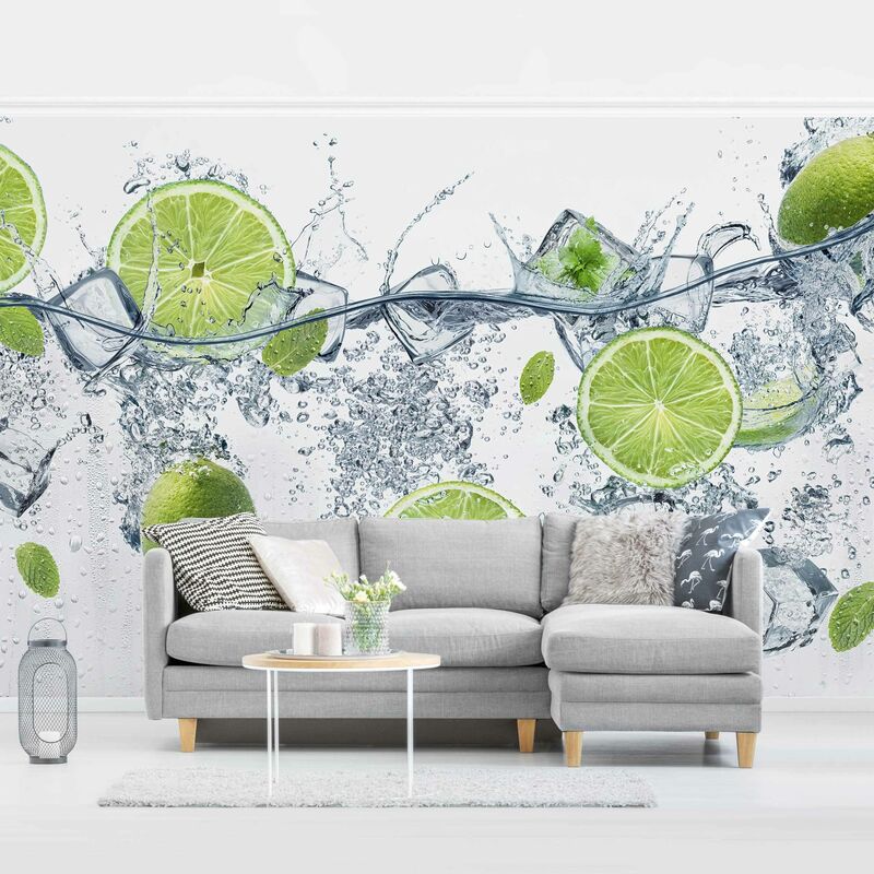 

Fotomural - Refreshing Lime - Mural apaisado Dimensión LxA: 225cm x 336cm