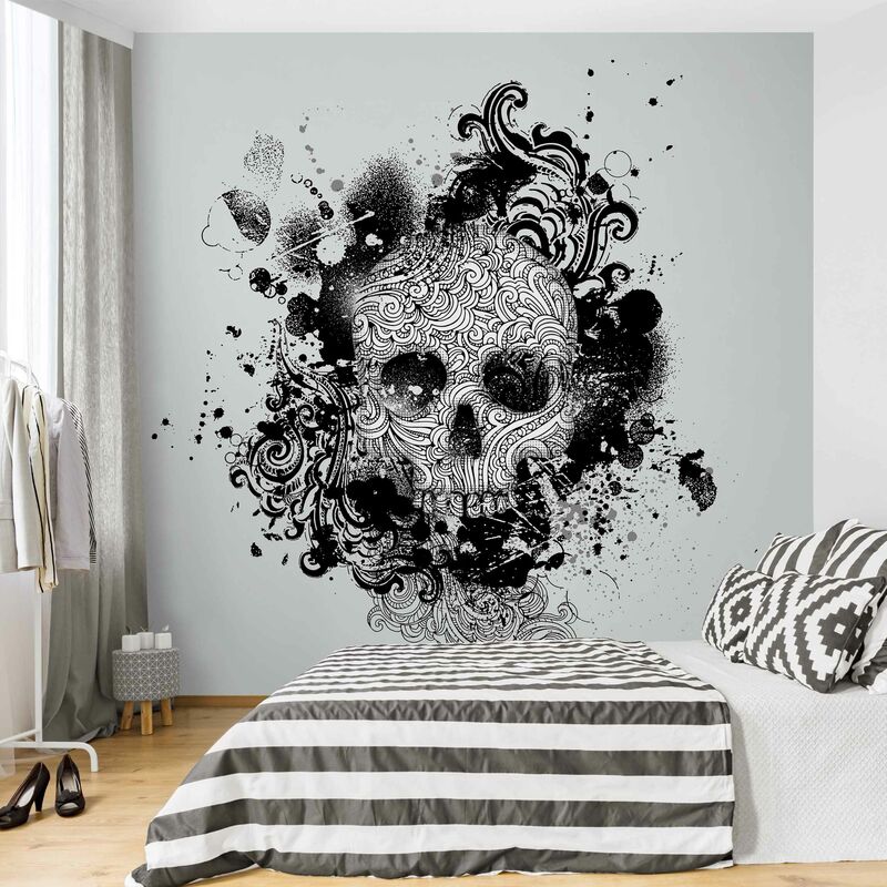 

Fotomural - Scull - Mural cuadrado Dimensión LxA: 336cm x 336cm