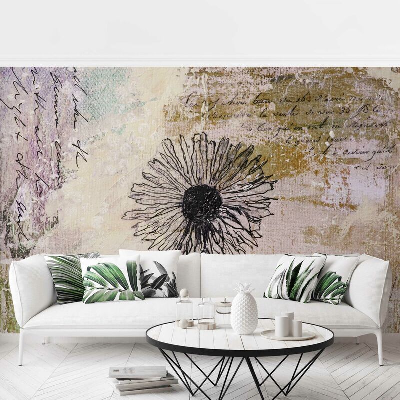 

Fotomural - Shabby Dandelion - Mural apaisado Dimensión LxA: 225cm x 336cm