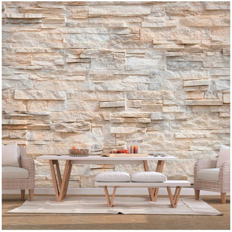 

Fotomural - Sofisticación piedra Medidas 100X70