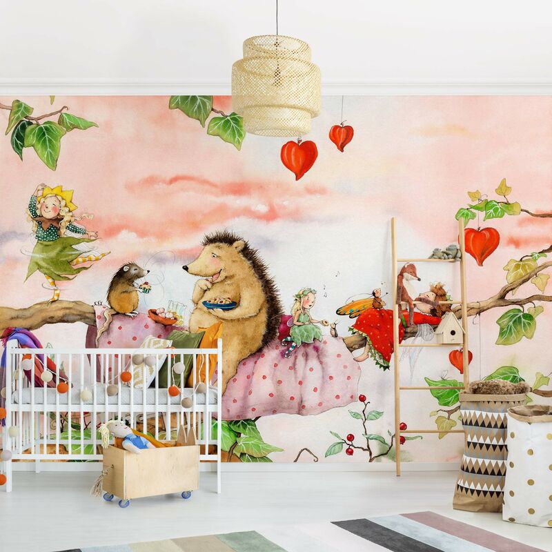 

Fotomural - Strawberry Rabbit Erdbeerfee - On The Road - Mural apaisado Dimensión LxA: 320cm x 480cm