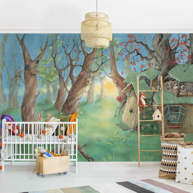 

Fotomural - Vasily Raccoon - Vasily And Sibelius Sleep - Mural apaisado Dimensión LxA: 290cm x 432cm