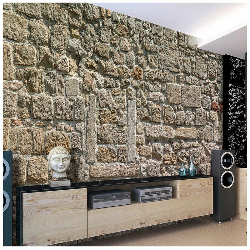 

Fotomural - Wall From Stones Medidas 350X245