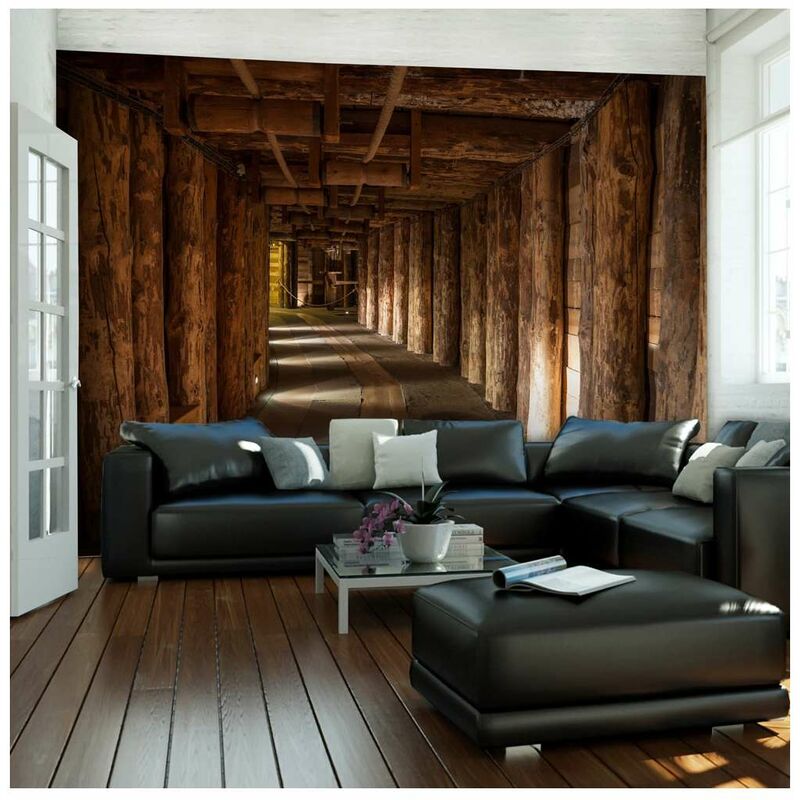 

Fotomural - Wooden passage Medidas 350X270