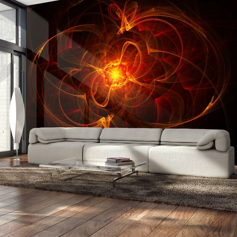 Fotomurale - Abstract Fire 250x193cm Carta da