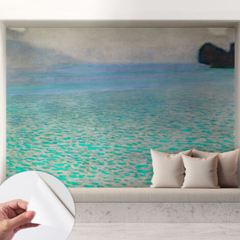 Fotomurale adesivo - Carta da parati adesiva - per la cucina camera da letto per la soggiorno - Acqua turchese 208x146 cm