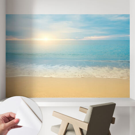 Fotomurale adesivo - Carta da parati adesiva - per la cucina camera da letto per la soggiorno - Alba 104x70 cm