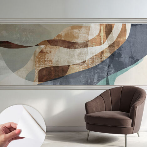 Fotomurale adesivo - Carta da parati adesiva - per la cucina camera da letto per la soggiorno - Composizione astratta 250x104 cm