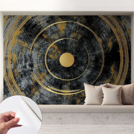 Fotomurale adesivo - Carta da parati adesiva - per la cucina camera da letto per la soggiorno - Dinamica cosmica 208x146 cm