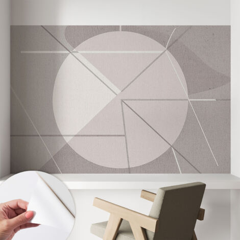 Fotomurale adesivo - Carta da parati adesiva - per la cucina camera da letto per la soggiorno - Geometria astratta 104x70 cm