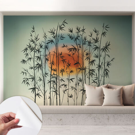 Fotomurale adesivo - Carta da parati adesiva - per la cucina camera da letto per la soggiorno - Tramonto armonioso 208x146 cm