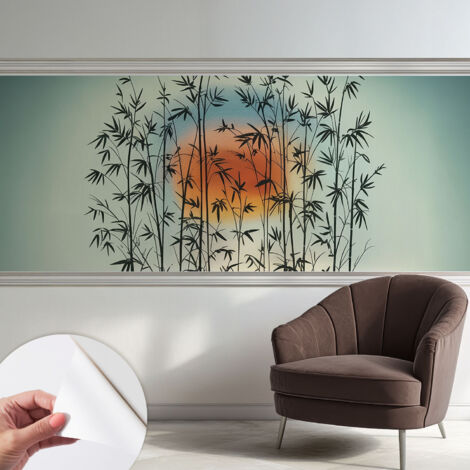 Fotomurale adesivo - murale da parete - Carta da parati autoadesiva - design parete moderno - Tramonto armonioso 250x104 cm