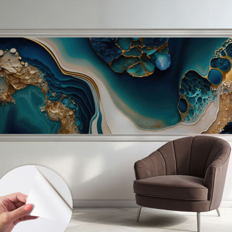 Fotomurale adesivo - parete decorativa - decorazione casa - stile moderno parete - Astratto colorato 250x104 cm