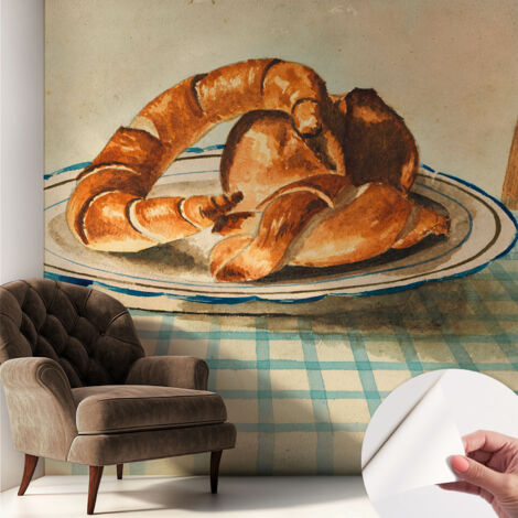 Fotomurale adesivo - parete decorativa - decorazione casa - stile moderno parete - Dolci da forno 250x250 cm