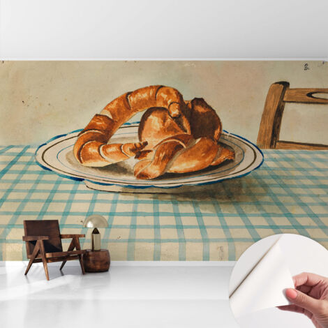 Fotomurale adesivo - parete decorativa - decorazione casa - stile moderno parete - Dolci da forno 416x254 cm