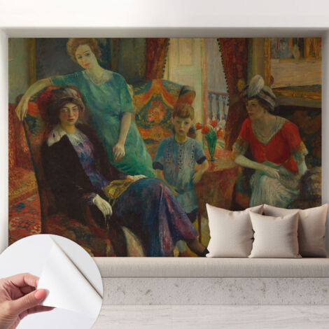 Fotomurale adesivo - parete decorativa - decorazione casa - stile moderno parete - Eleganza classica 208x146 cm