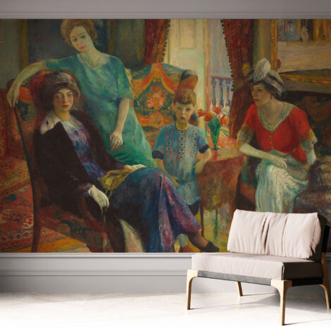 Fotomurale adesivo - parete decorativa - decorazione casa - stile moderno parete - Eleganza classica 312x219 cm
