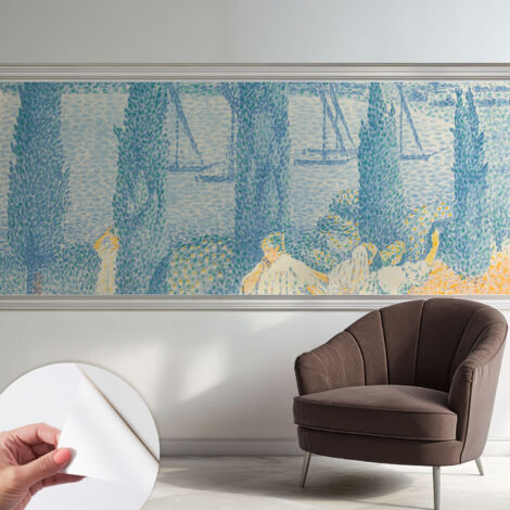 Fotomurale adesivo - parete decorativa - decorazione casa - stile moderno parete - Giornata pigra 250x104 cm