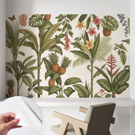 Fotomurale adesivo - parete decorativa - decorazione casa - stile moderno parete - Natura esotica 104x70 cm