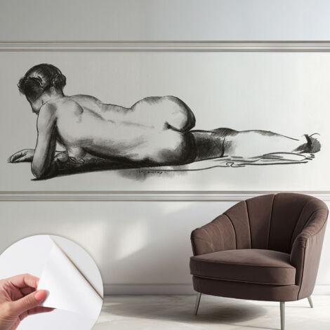Fotomurale adesivo - parete decorativa - decorazione casa - stile moderno parete - Nudo delicato 250x104 cm