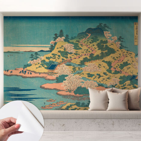 Fotomurale adesivo - parete decorativa - decorazione casa - stile moderno parete - Paesaggio giapponese 208x146 cm