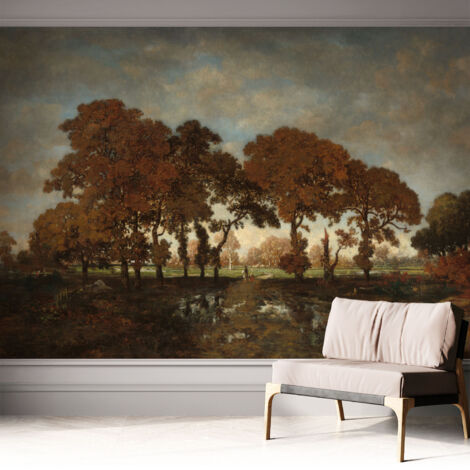 Fotomurale adesivo - parete decorativa - decorazione casa - stile moderno parete - Paesaggio idilliaco 312x219 cm