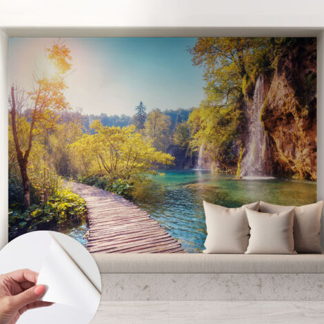 Fotomurale adesivo - parete decorativa - decorazione casa - stile moderno parete - Paesaggio naturale 208x146 cm