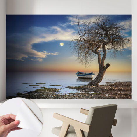 Fotomurale adesivo - parete decorativa - decorazione casa - stile moderno parete - Paesaggio tranquillo 104x70 cm