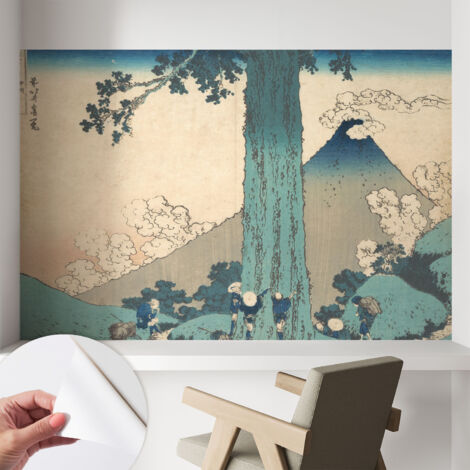 Fotomurale adesivo - parete decorativa - decorazione casa - stile moderno parete - Panorama montano 104x70 cm