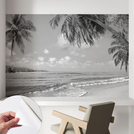 Fotomurale adesivo - parete decorativa - decorazione casa - stile moderno parete - Paradiso tropicale 104x70 cm