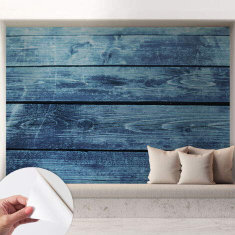Fotomurale adesivo - parete decorativa - decorazione casa - stile moderno parete - Pavimento rustico 208x146 cm