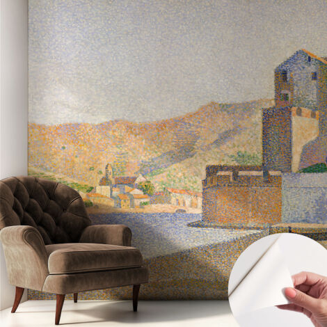 Fotomurale adesivo - parete decorativa - decorazione casa - stile moderno parete - Porto estivo 250x250 cm
