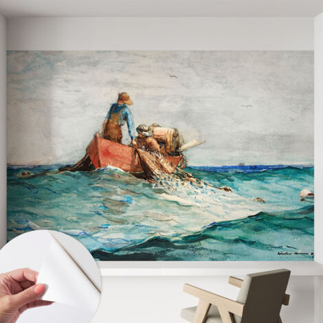 Fotomurale adesivo - parete decorativa - decorazione casa - stile moderno parete - Spedizione in mare 152x104 cm