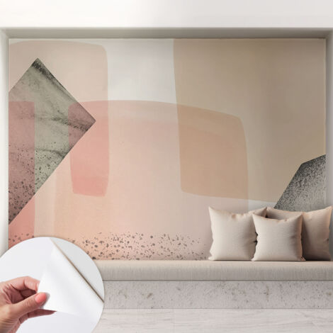 Fotomurale adesivo stickers - murali decorativo - soggiorno moderno - effetto realistico - Figure delicate 208x146 cm