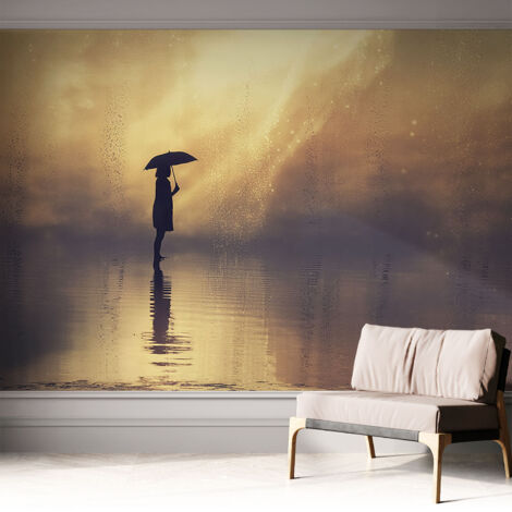 Fotomurale adesivo stickers - murali decorativo - soggiorno moderno - effetto realistico - Scena misteriosa 312x219 cm