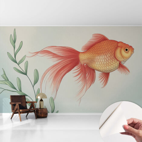 Fotomurale adesivo stickers - per camera da letto - per corridoio - decorazione casa moderna Bellezza acquatica 416x254 cm