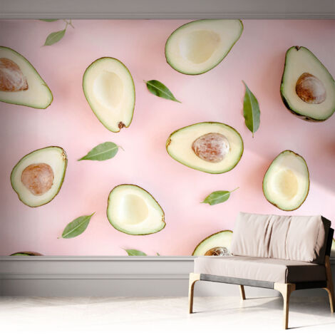Fotomurale adesivo stickers - per camera da letto - per corridoio - decorazione casa moderna Composizione di avocado 312x219 cm