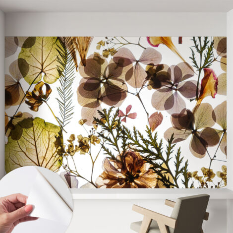 Fotomurale adesivo stickers - per camera da letto - per corridoio - decorazione casa moderna Composizione naturale 152x104 cm