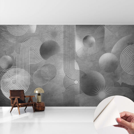 Fotomurale adesivo stickers - per camera da letto - per corridoio - decorazione casa moderna Eleganza astratta 416x254 cm