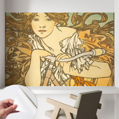Fotomurale adesivo stickers - per camera da letto - per corridoio - decorazione casa moderna Eleganza primaverile 104x70 cm