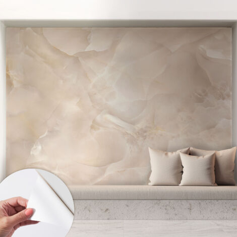 Fotomurale adesivo stickers - per camera da letto - per corridoio - decorazione casa moderna Marmo delicato 208x146 cm