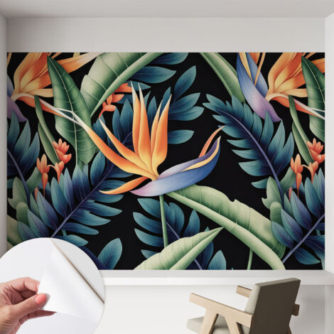 Fotomurale adesivo stickers - per camera da letto - per corridoio - decorazione casa moderna Motivo paradisiaco 152x104 cm