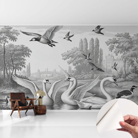 Fotomurale adesivo stickers - per camera da letto - per corridoio - decorazione casa moderna Paesaggio classico 416x254 cm
