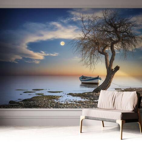 Fotomurale adesivo stickers - per camera da letto - per corridoio - decorazione casa moderna Paesaggio tranquillo 312x219 cm