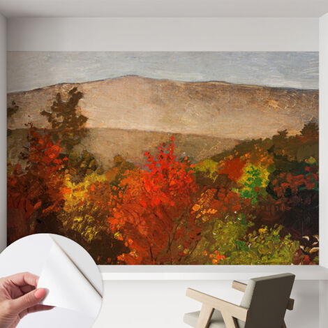 Fotomurale adesivo stickers - per camera da letto - per corridoio - decorazione casa moderna Panorama autunnale 152x104 cm
