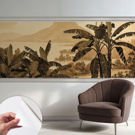 Fotomurale adesivo stickers - per camera da letto - per corridoio - decorazione casa moderna Panorama tropicale 250x104 cm