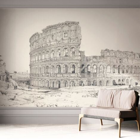 Fotomurale adesivo stickers - per camera da letto - per corridoio - decorazione casa moderna Rovine antiche 312x219 cm