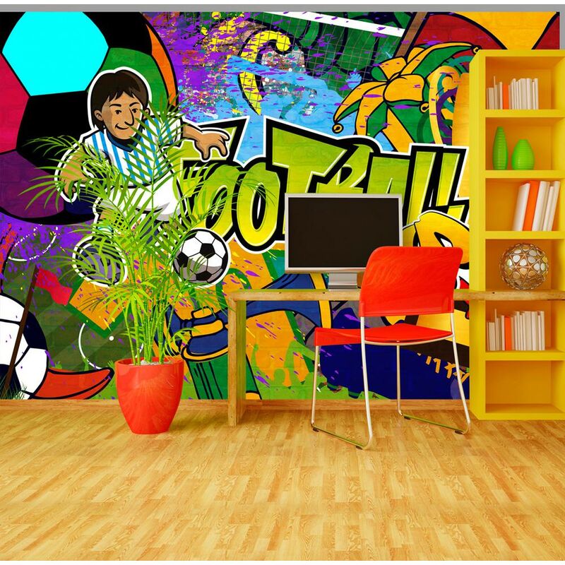 Fotomurale - Football Cup 300x210cm Carta da